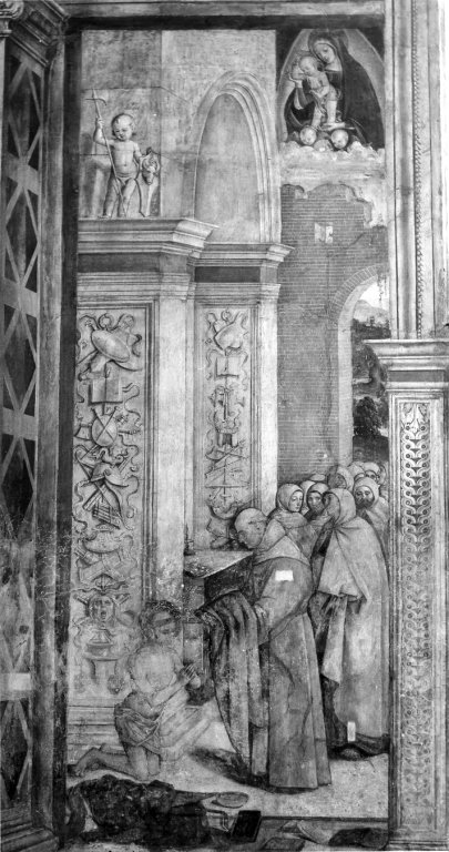 San Bernardino (dipinto) di Bernardino di Betto detto Pinturicchio (secc. XV/ XV